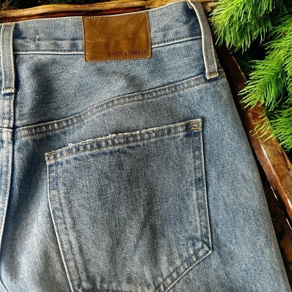 Madewell Rivet & Thread ‘Low-Rise Vintage Straight Jeans: Selvedge Edition’ 27